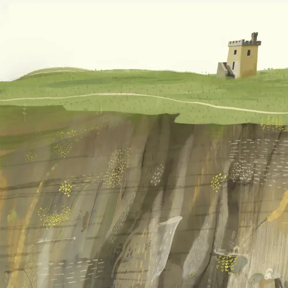 Ardmore, Waterford, Cliff House, Ireland, Irish Art, Print, Artist, Conor Langton