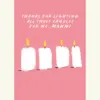 Thanks For Lighting All Those Candles For Me Mammy, Mother's Day Card, Irish Design, Made In Ireland