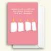 Thanks For Lighting All Those Candles For Me Mammy, Mother's Day Card, Irish Design, Made In Ireland