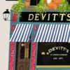 Devitts, Pub, Bar, Dublin, Ireland, Camden Street, Art Print, Conor Langton, Dublin Pubs, Guinness