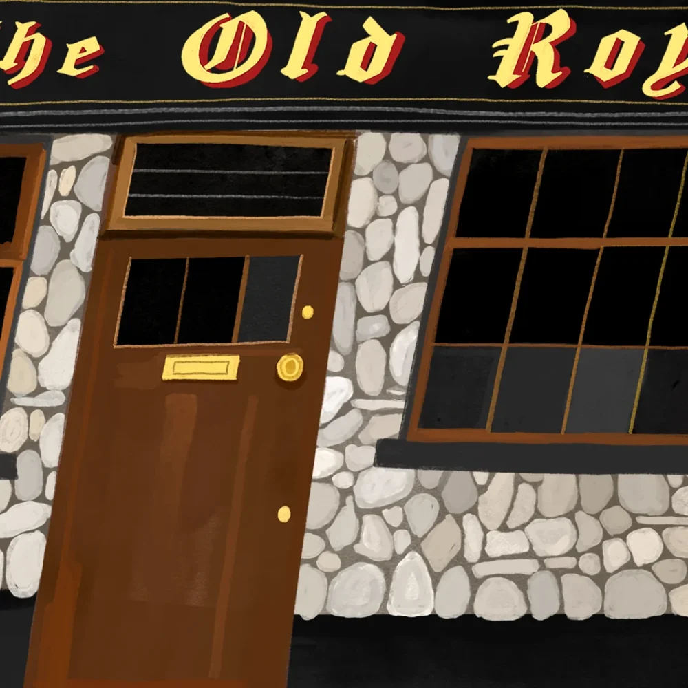 The Old Royal Oak, Pub, Bar, Kilmainham, Dublin, Ireland, Art Print, Conor Langton, Dublin Pubs, Guinness