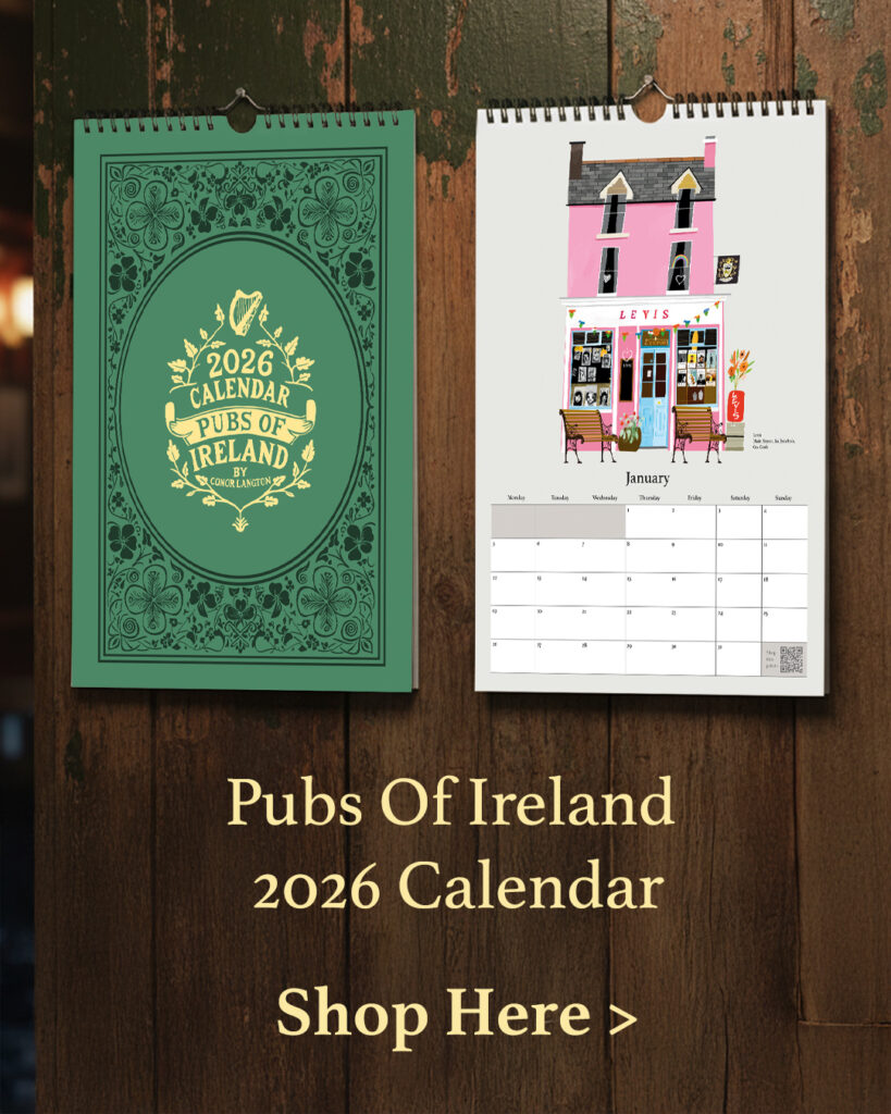 2026 Pubs Of Ireland Calendar by Conor Langton