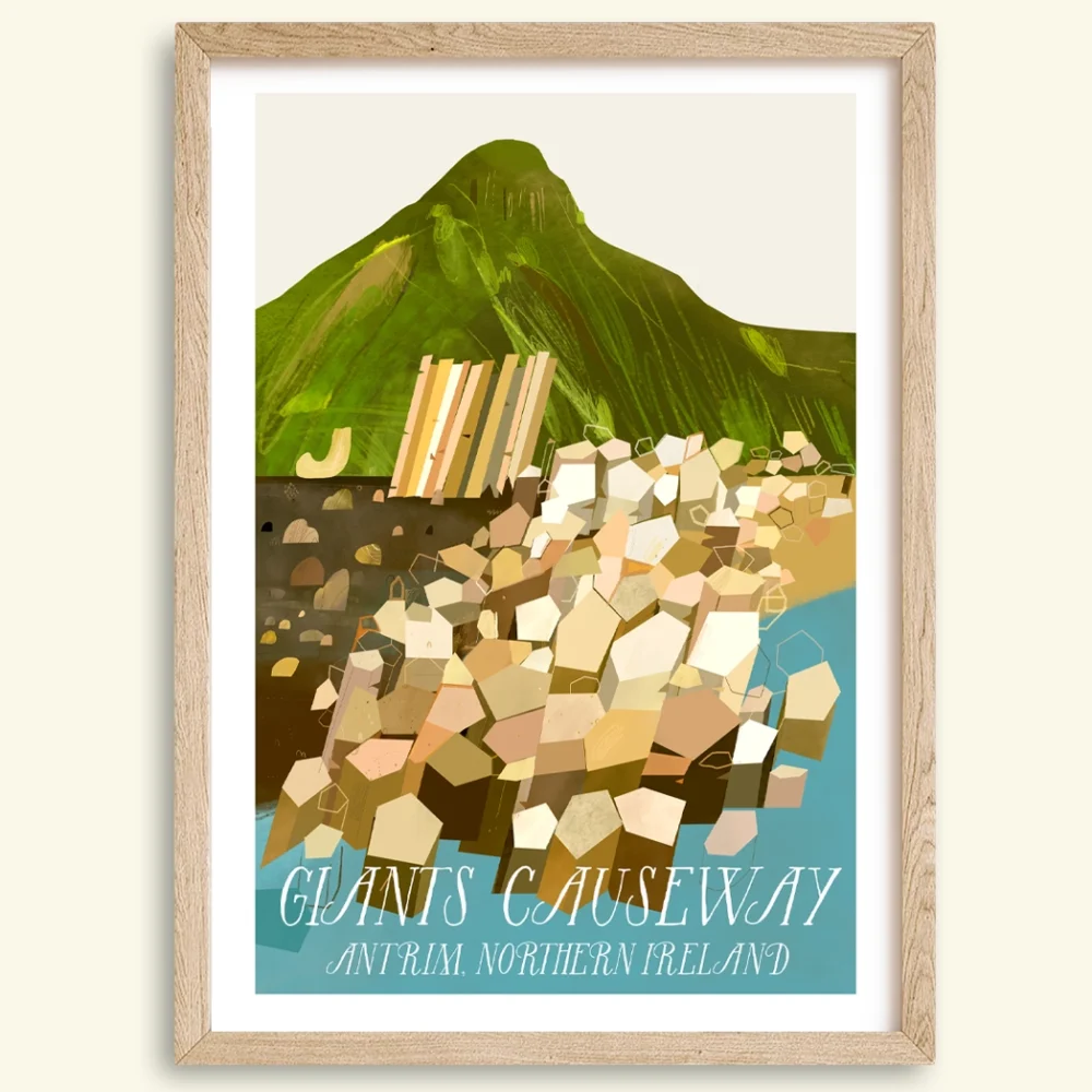 Giant’s Causeway in Antrim by Irish artist Conor Langton